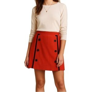 ANTHROPOLOGIE Girl of Savoy Wool Skirt